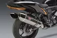 Yoshimura HAYABUSA 2022 Race R-77 Dual Stainless Slip-On Exhaust, w/ Onyx Muffl - Duell MP varaosat ja tarvikkeet - 113287 - 1