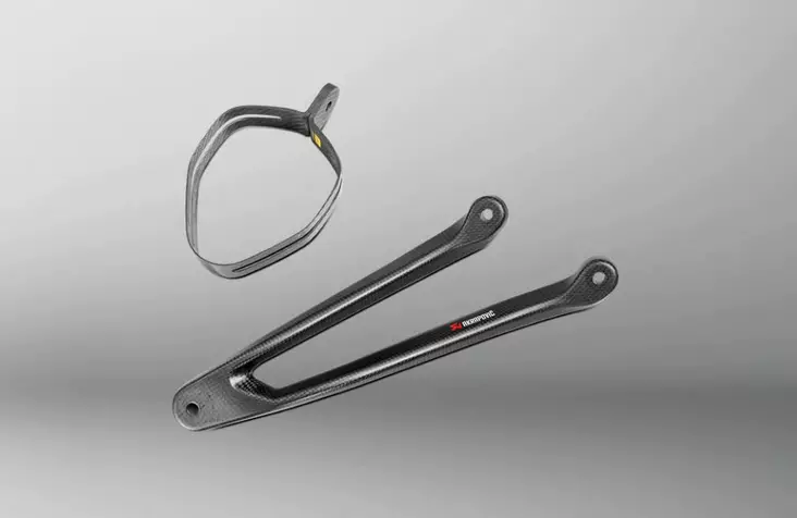 Akrapovic Muffler bracket+muffler clamp - Duell MP varaosat ja tarvikkeet - 67428 - 1