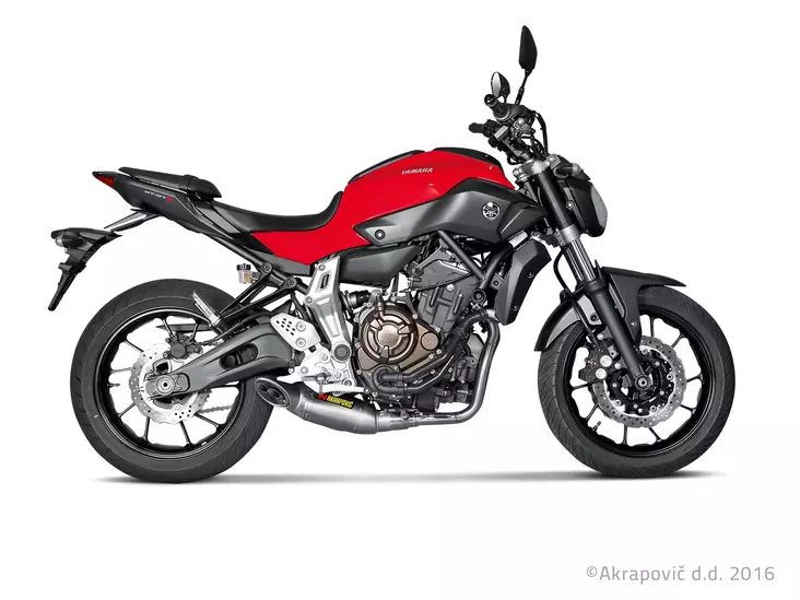 Akrapovic Racing Line (Titaani) MT-07. 2014-16 - Duell MP varaosat ja tarvikkeet - 67798 - 1