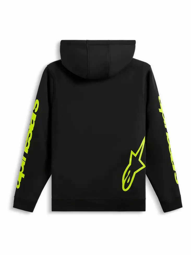 Alpinestars Hoodie Triple Black, XL - Duell ajovarusteet - 35248 - 1