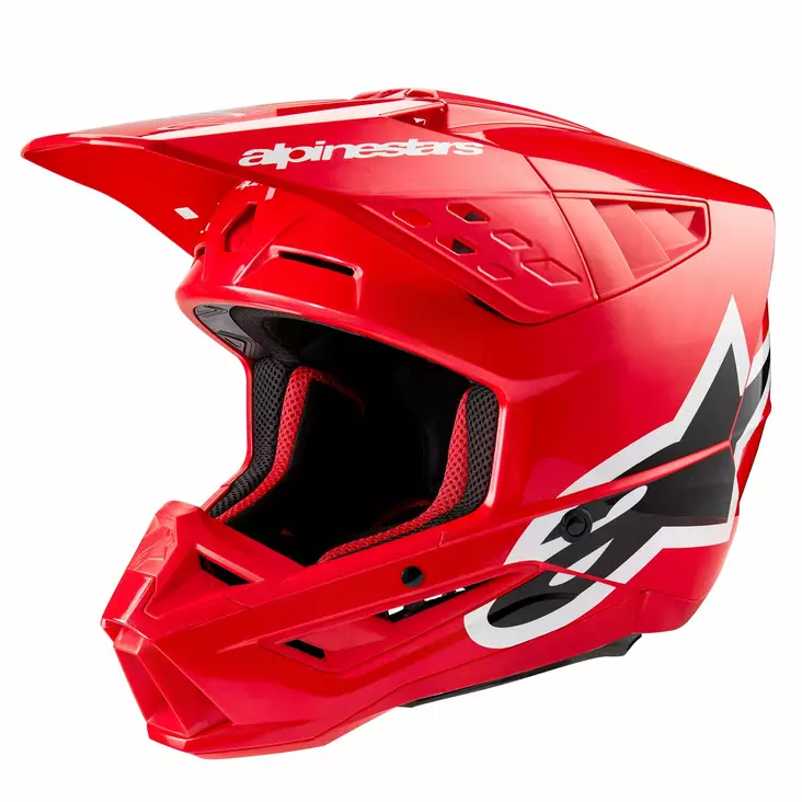 Alpinestars Kypärä S-M5 2206 Corp Stark Punainen, S - Duell ajovarusteet - 36128 - 1