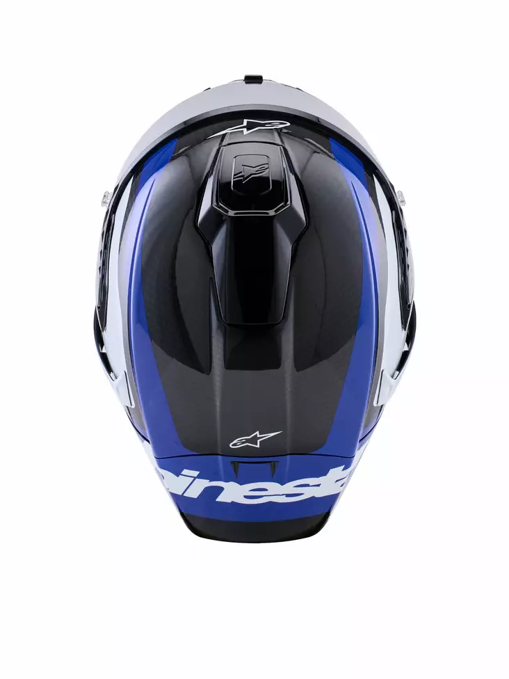 Alpinestars Kypärä Supertech S-R10 Arius Musta/Valkoinen/Sininen, XL - Duell ajovarusteet - 36748 - 1