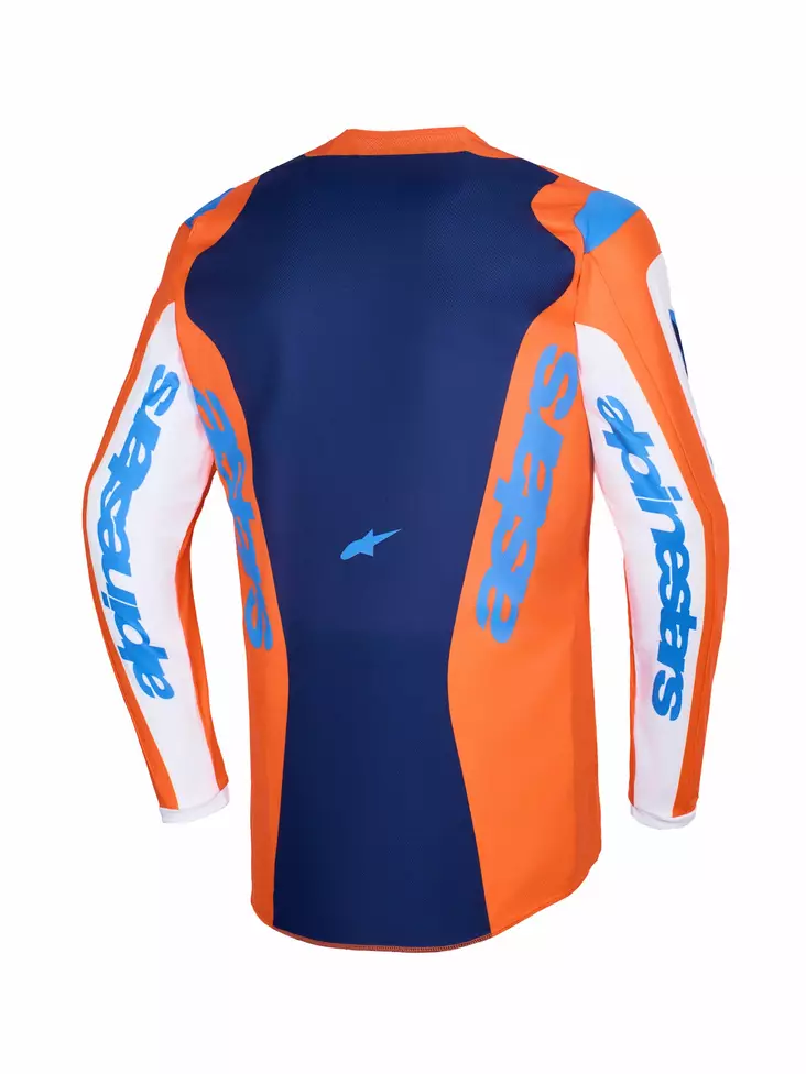 Alpinestars Paita Fluid Grid Oranssi/UCLA Sininen M - Duell ajovarusteet - 42718 - 1