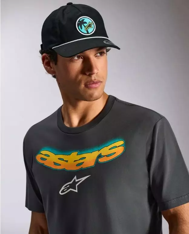 Alpinestars T-Paita Ellipsoid SS CSF Tummanharmaa, M - Duell ajovarusteet - 35358 - 1