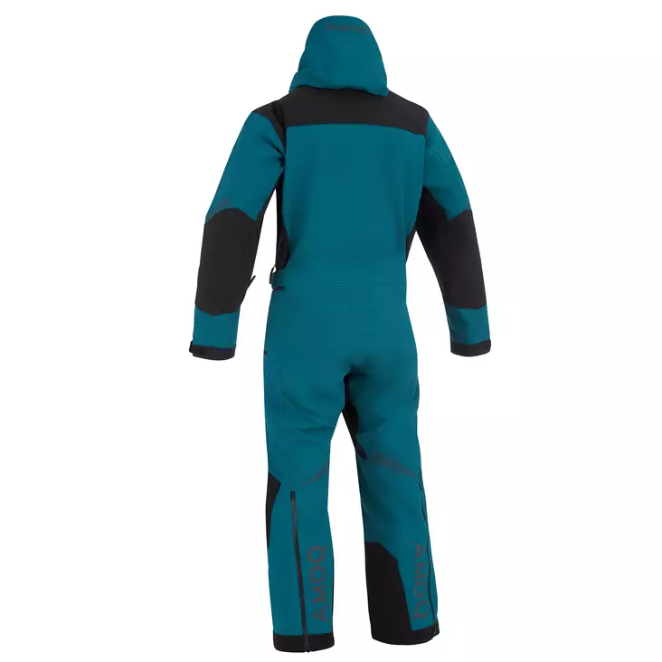AMOQ Rocket V3 Haalari Petrooli/Musta/Oranssi, XS - Duell ajovarusteet - 51418 - 1