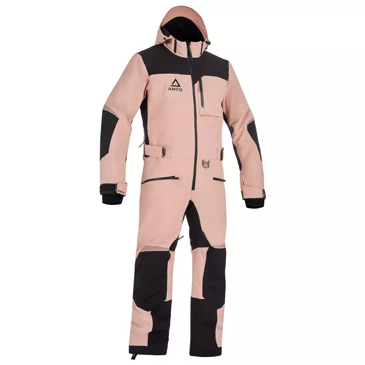 AMOQ Rocket V3 W's Haalari Puuteriroosa/Musta, 2XL - Duell ajovarusteet - 51258 - 1