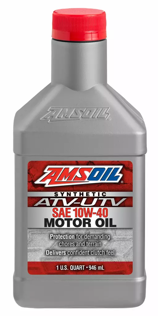 Amsoil 10W-40 Synthetic ATV/UTV Motor Oil 946ml - Duell öljyt ja muut nesteet - 62238 - 1