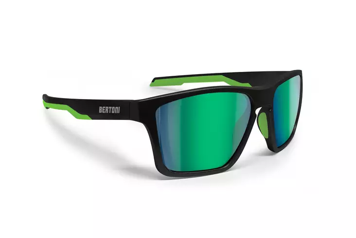 Bertoni Eyewear FULVIO 04 black/green - Duell ajovarusteet - 45138 - 1