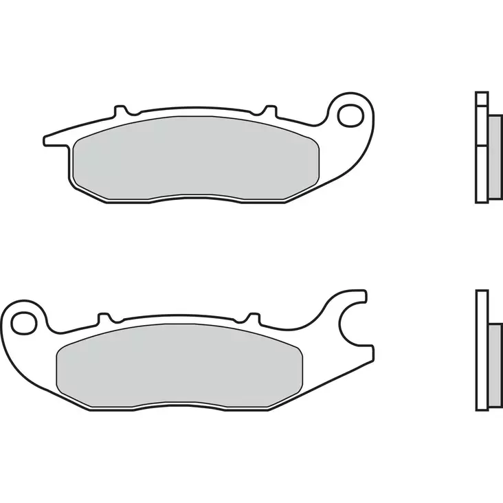 Brembo Jarrupalat Carbon-Ceramic - Duell MP varaosat ja tarvikkeet - 121848 - 1