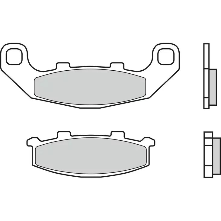 Brembo Jarrupalat Carbon-Ceramic - Duell MP varaosat ja tarvikkeet - 121948 - 1