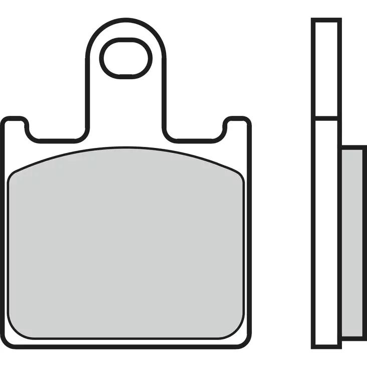 Brembo Jarrupalat Eteen Sintered Road - Duell MP varaosat ja tarvikkeet - 121668 - 1