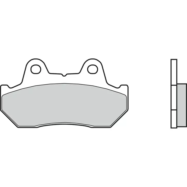 Brembo Jarrupalat Taakse Sintered Road - Duell MP varaosat ja tarvikkeet - 121198 - 1