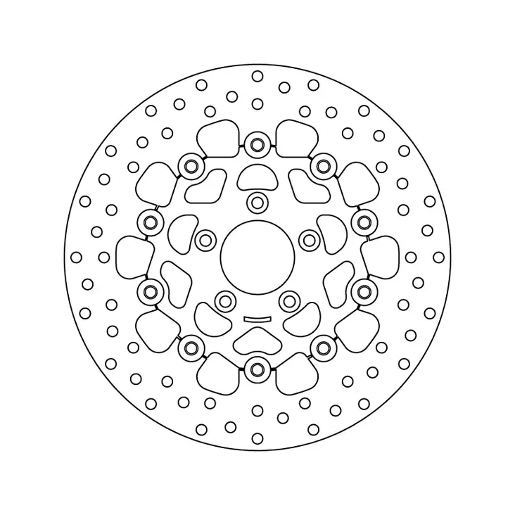 Brembo Serie Oro jarrulevy kelluva - Duell MP varaosat ja tarvikkeet - 121648 - 1