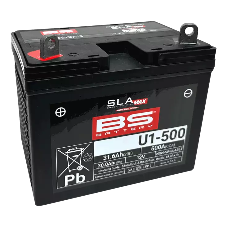 BS Battery U1-500 (FA) SLA MAX - Sealed & Activated - Duell muut varaosat ja tarvikkeet - 131208 - 1