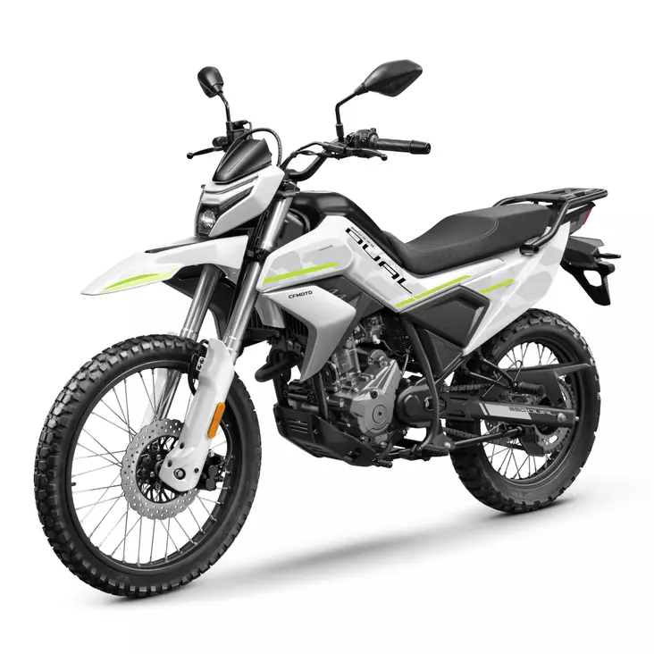 CFMOTO 250DUAL - Valkoinen - CFMOTO Moottoripyörät - 1018 - 1