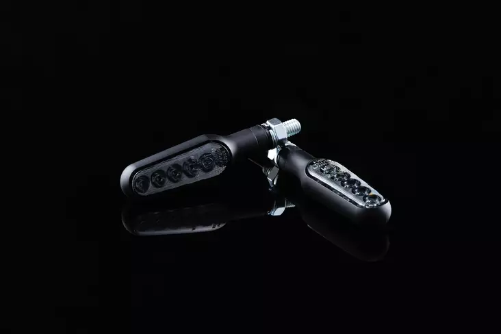 Daytona D-light Stellar Sequential led vilkut musta - Duell MP varaosat ja tarvikkeet - 116508 - 1
