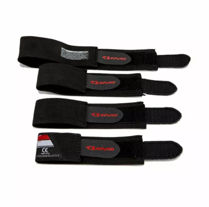 EVS Polvisuoja REPLACEMENT STRAPS-Web Pro & Axis Series musta L - Duell ajovarusteet - 52768 - 1