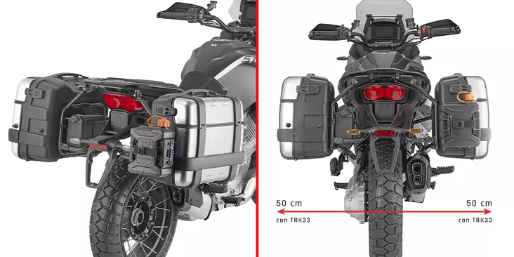 Givi Pannier Hold. Moto Guzzi Stelvio (2024) - Duell MP varaosat ja tarvikkeet - 102928 - 1