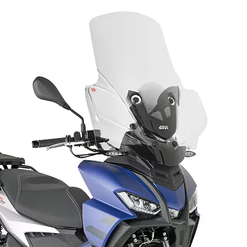 Givi Specific screen transp. 74 x 61 cm APRILIA SR GT 125-200 (22-23) - Duell MP varaosat ja tarvikkeet - 100638 - 1