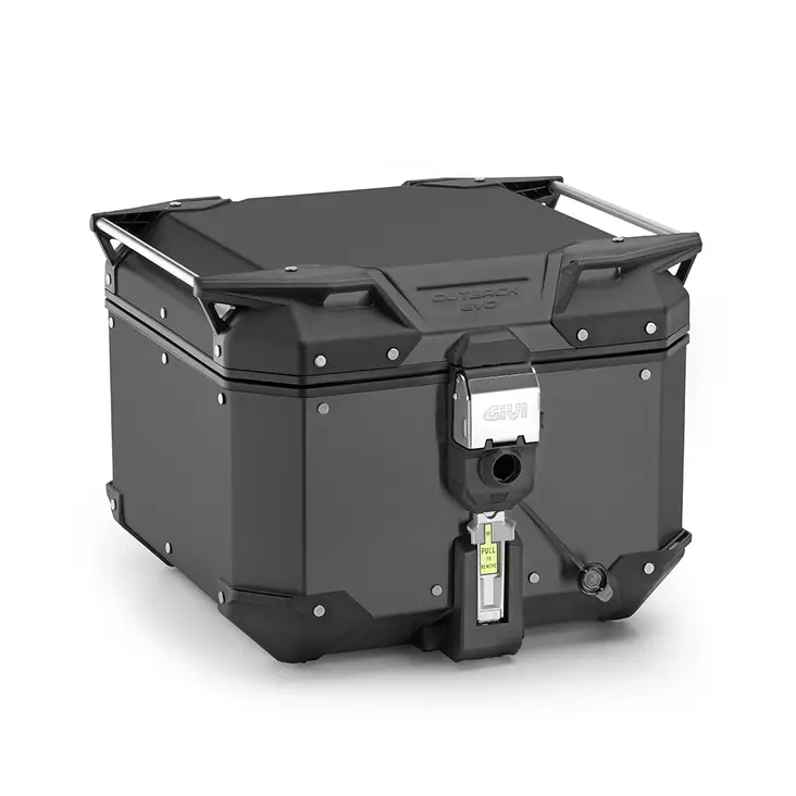 Givi Trekker Outback EVO Black alum. case 42 ltr sold without lock Monokey - Duell MP varaosat ja tarvikkeet - 104398 - 1