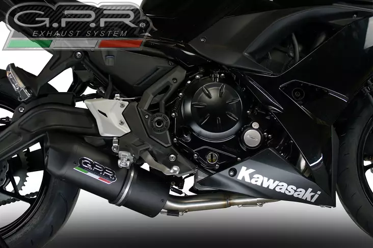 GPR Kawasaki Z 650 2017/20 e4 EC-Approv. full line exhaust catalized Furore Evo - Duell MP varaosat ja tarvikkeet - 109638 - 1