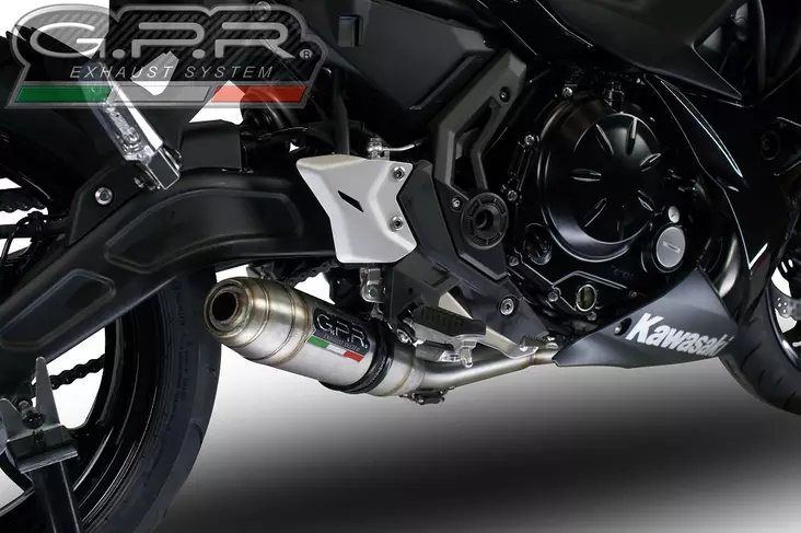 GPR Kawasaki Z 650 2021/2022 e5 EC-Approv. full line exhaust catalized Deeptone - Duell MP varaosat ja tarvikkeet - 109558 - 1