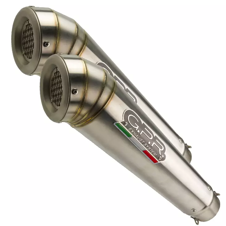 GPR Kawasaki Zzr 1400 2012/16 e3 Pair EC-Approv. slip-on exhaust Powercone Evo - Duell MP varaosat ja tarvikkeet - 107878 - 1