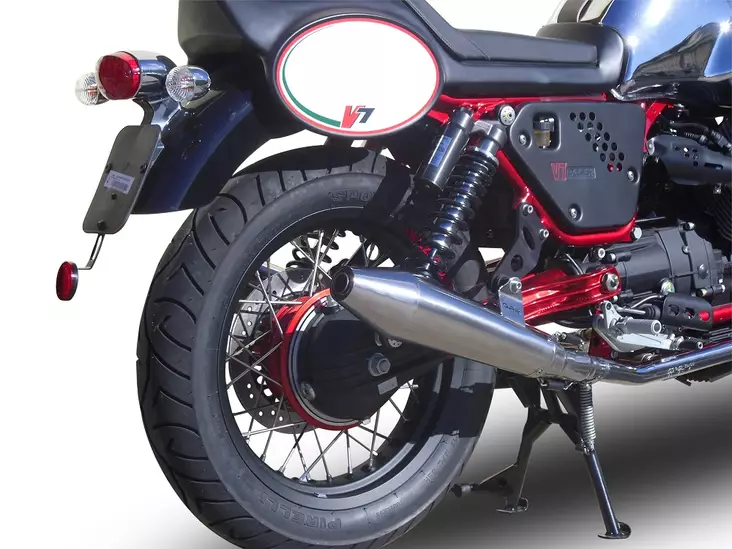 GPR Moto Guzzi Nevada 750 2008/14 Pair EC-Approv. slip-on exhaust Vintacone - Duell MP varaosat ja tarvikkeet - 108978 - 1