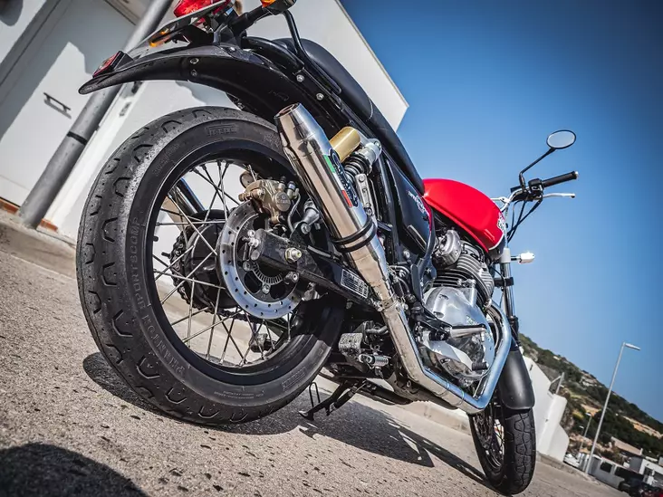 GPR Royal Enfield Interceptor 650 2019/20 e4 EC-Approv. slip-on exhaust cataliz - Duell MP varaosat ja tarvikkeet - 109708 - 1