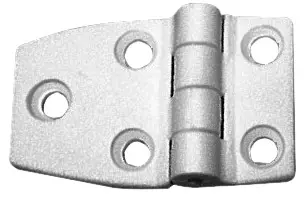 Hinge 5438mm white - Duell venetarvikkeet - 5228 - 1