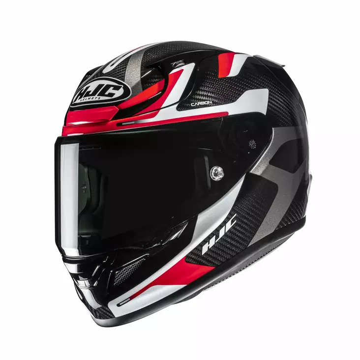 HJC Kypärä RPHA 12 Carbon Xentra Musta/Punainen MC1, XL - Duell ajovarusteet - 55748 - 1