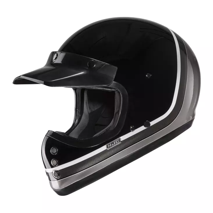 HJC Kypärä V60 Scoby Musta/Harmaa MC5 S, 55-56 - Duell ajovarusteet - 56528 - 1