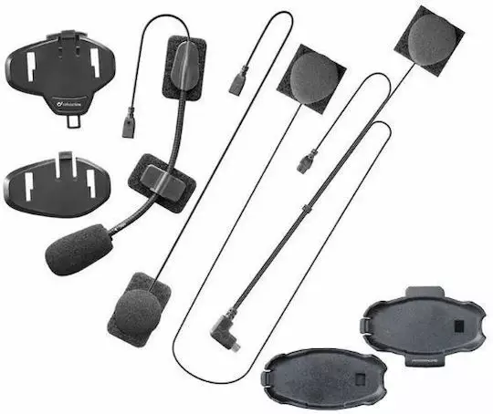 Interphone Audio kit Speaker 40mm + flat mic Active/Connect/Tour/Sport - Duell MP varaosat ja tarvikkeet - 116338 - 1