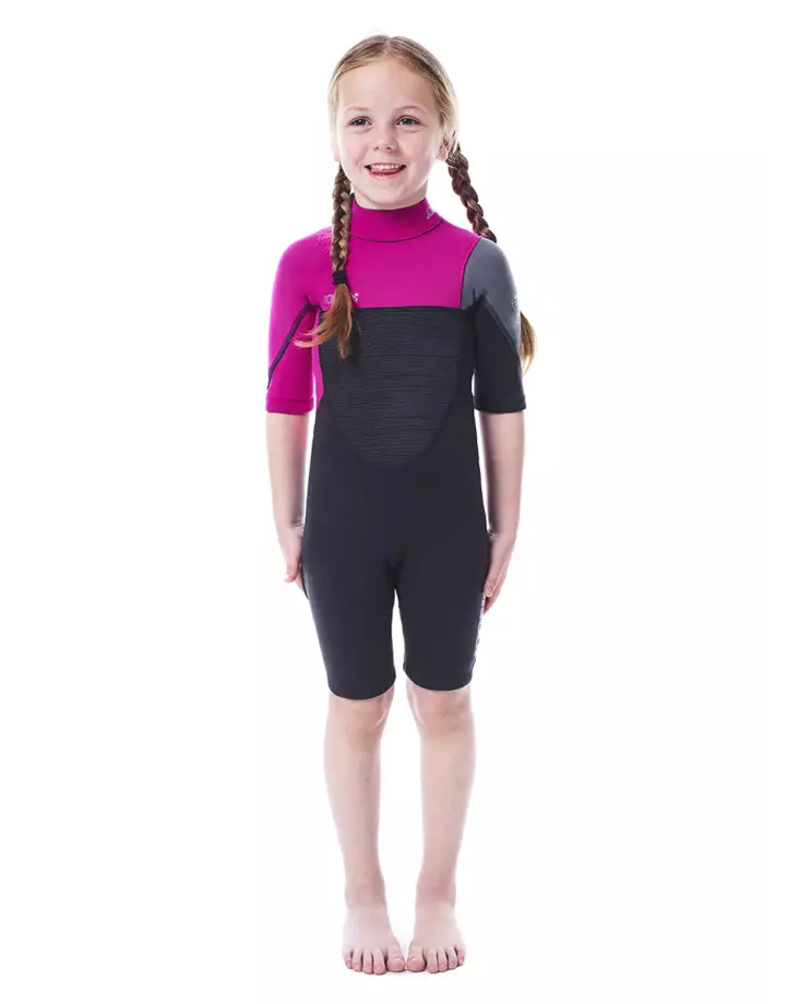 JOBE Boston Shorty 2mm lasten märkäpuku pinkki 2XL (153-164cm) - Duell venetarvikkeet - 133858 - 1