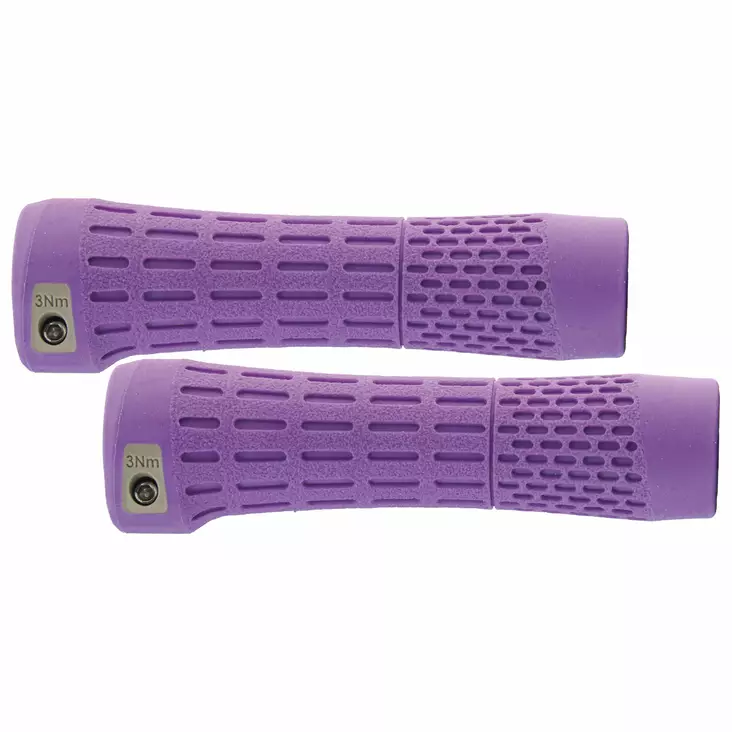 Kädensija CAVO Performance II lukkogrippi violetti 135 mm 1pr - Duell polkupyörien varaosat ja tarvikkeet - 67018 - 1