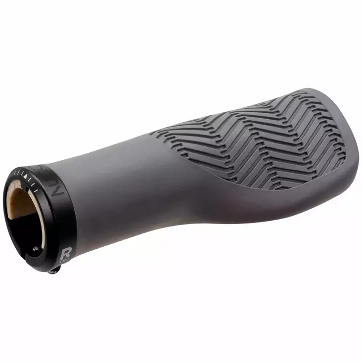 Kädensija Herrmans Nucore Town Wave 130mm Harmaa Ø22mm - Duell polkupyörien varaosat ja tarvikkeet - 124398 - 1