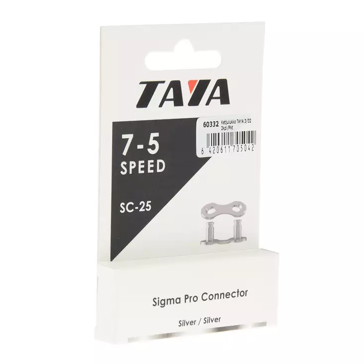 Ketjulukko TAYA 3/32" 2kpl/Pkt - Duell polkupyörien varaosat ja tarvikkeet - 58548 - 1