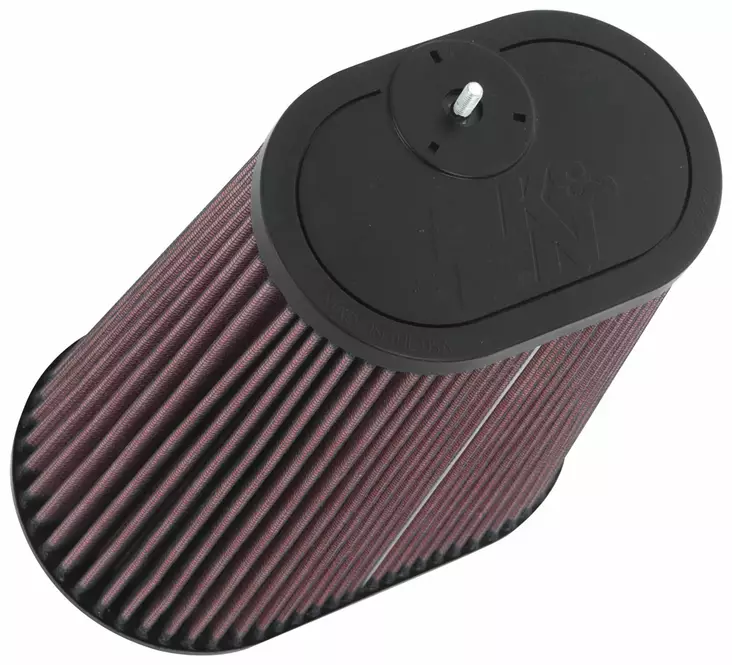 K&N Universal Clamp-On Air Filter 3-1/8" Dual Flg 8-7/8" X 5-3/16"B 6-1/4" X 4 - Duell MP varaosat ja tarvikkeet - 127818 - 1