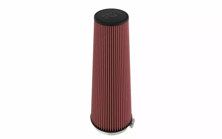 K&N Universal Clamp-On Air Filter 6"Flg 7-1/2"B 5"T: 20-1/8"H - Duell MP varaosat ja tarvikkeet - 127258 - 1