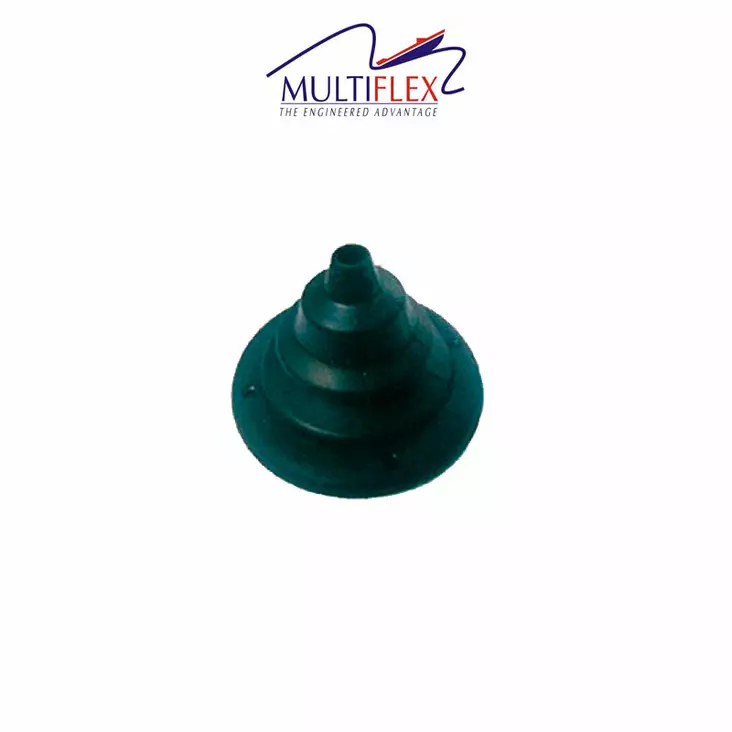 Läpivientikumi kaapelille musta 55x14x65mm - Duell venetarvikkeet - 66828 - 1