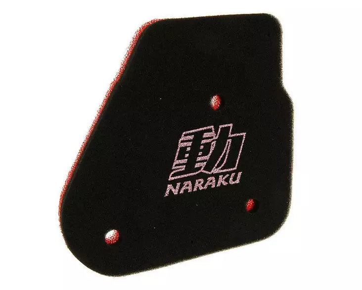 Naraku Ilmansuodatin Double Layer Minarelli Vaaka Aprilia / MBK / Yamaha - Duell mopojen varaosat ja tarvikkeet - 115318 - 1