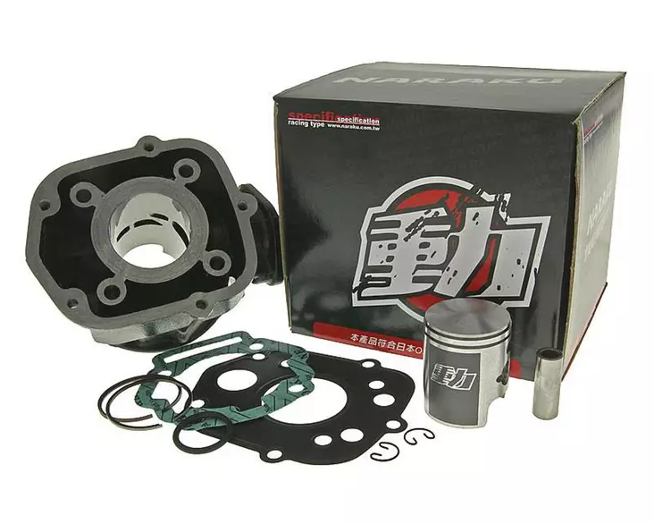 Naraku Sylinterisarja 50cc Derbi Senda 06- / Aprilia RXSX 06- / Gilera SMT - Duell mopojen varaosat ja tarvikkeet - 115748 - 1