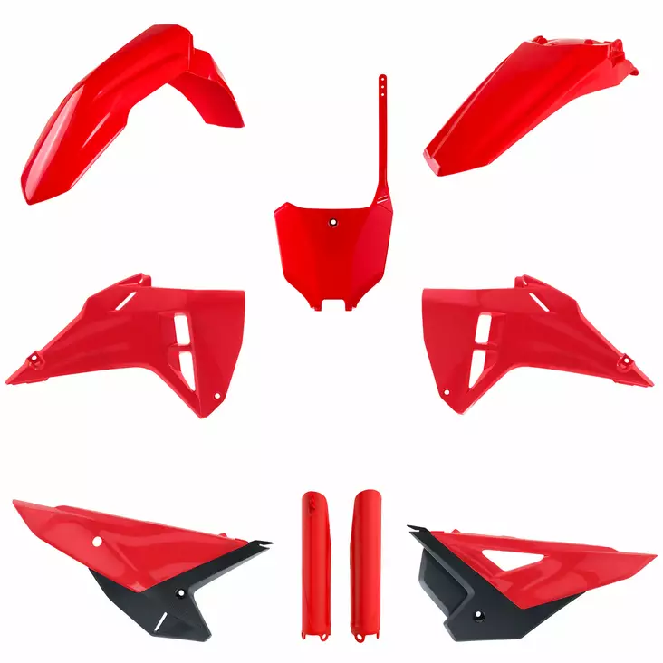 Polisport Full Kit CRF450R 25-.. CRF250R 25-.. OEM Color Red (1) - Duell MP varaosat ja tarvikkeet - 129448 - 1