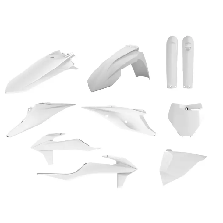 Polisport Full kit KTM SX/XC/SX-F/XC-F(19-22) White - Duell MP varaosat ja tarvikkeet - 129868 - 1