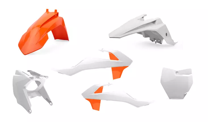 Polisport Kit KTM SX65(16-23) oem color 2019 with side pan. airbox (1) - Duell MP varaosat ja tarvikkeet - 129578 - 1
