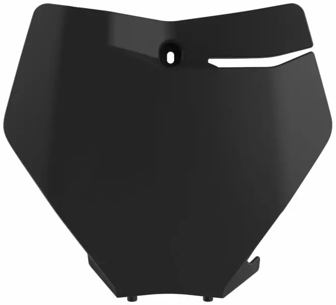 Polisport number plate KTM SX/SXF/XCF 2019 black (10) - Duell MP varaosat ja tarvikkeet - 130868 - 1