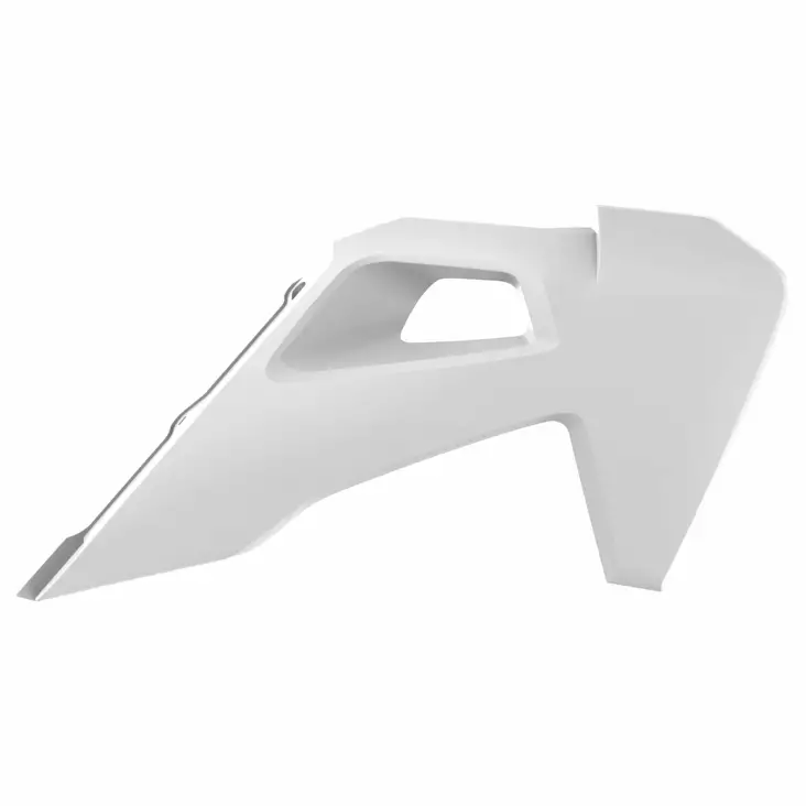 Polisport Radiator Scoops Husqvarna TC125 FC250/350/450 (19-22) White BD (4) - Duell MP varaosat ja tarvikkeet - 130288 - 1