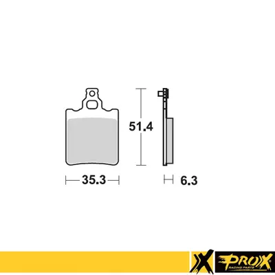 ProX Jarrupalasarja Taakse KTM65SX '00-03 - Duell MP varaosat ja tarvikkeet - 80938 - 1
