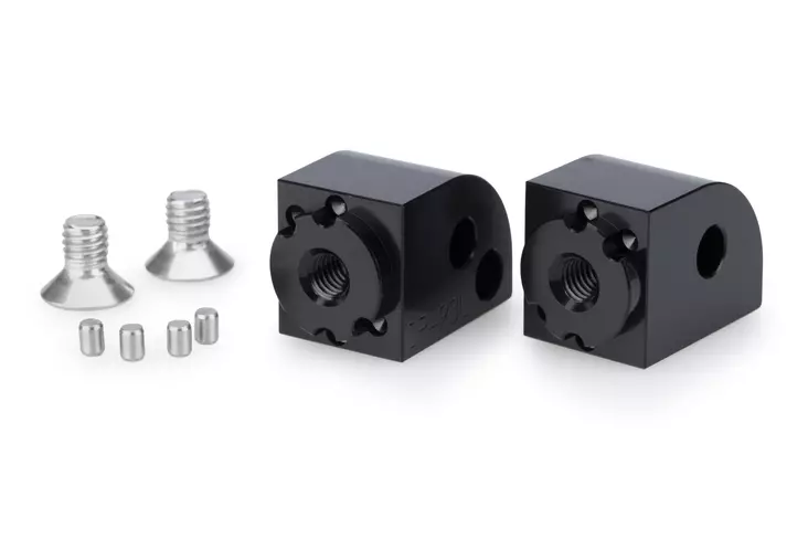 Puig Adjustable Passenger Footpeg Brackets Voge 900 - Duell MP varaosat ja tarvikkeet - 96028 - 1