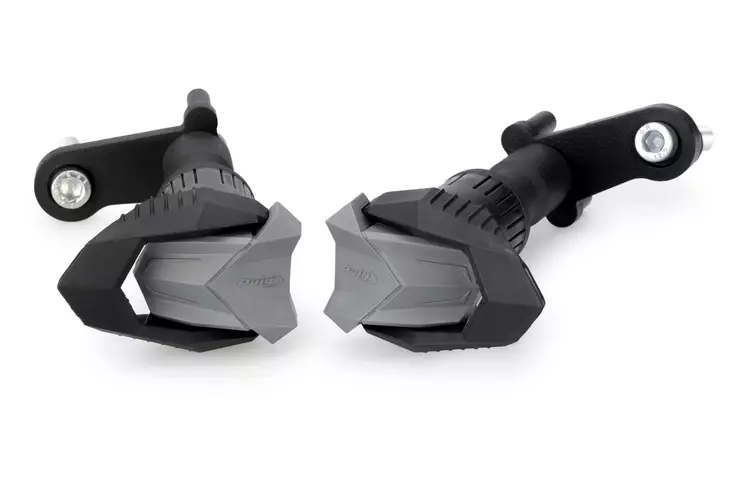 Puig Crash Pads R19 Aprilia Rs 660 25' C/Black - Duell MP varaosat ja tarvikkeet - 94348 - 1